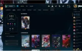 Conta nivel 77 gold 4, 101 skins, 10 emotes, 140 icones