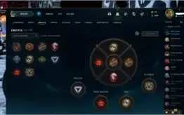 Conta nivel 77 gold 4, 101 skins, 10 emotes, 140 icones