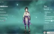 GENSHIN IMPACT - AR47 XIAO+DILUC C1+VENTI+GANYU+QIQI+ARMA 5