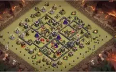 Clash of Clans - Vila Cv9 Full
