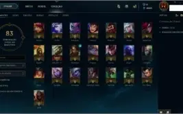 CONTA LV 30 UNRANKED, MMR GOLD 3