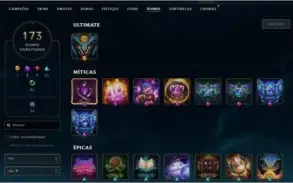 CONTA UNRANKED COM 231 SKINS (MMR DE DIAMANTE)