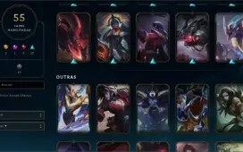 Conta League of Legends Nível 90 - 2012 - Mono  Kha Zix