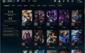 Conta ouro 3 com 125 skins e 103 champs (MAIN MID/ADC)