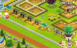 Hay day hayday conta level 80 decorada com 1000 vales