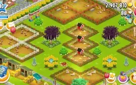 Hay day hayday conta level 80 decorada com 1000 vales