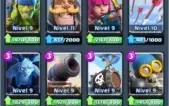 Conta clash royale lvl 11 todas as cartas