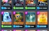 Conta clash royale lvl 11 todas as cartas
