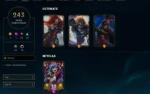 Conta League Of Legends (+De 10 Anos) + Conta Valorant Vincu