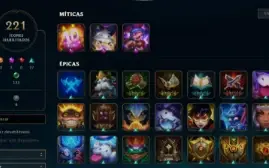 Conta League Of Legends (+De 10 Anos) + Conta Valorant Vincu