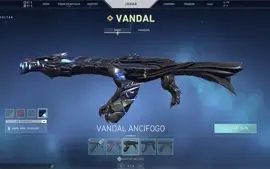 Conta valorant Ouro 1 com 2 coleções e skins de passe