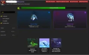 Conta WoW com Tigre Espectral + Torre dos Magos + Lendarios