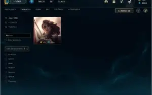 Conta LoL com 167 skins