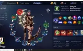 Mago lvl 81 106k+ de power 3 pet e 1 arma epica.