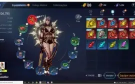 Mago lvl 81 106k+ de power 3 pet e 1 arma epica.