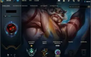 CONTA LOL PLATINA 1