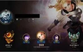 Vendo Conta Platina 5 Com 67 Skin 2 Ultimate