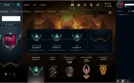 CONTA LOL - PLATINA SOLO / FLEX / TFT + INFO NA DESCRIÇÃO