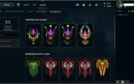 CONTA LOL - PLATINA SOLO / FLEX / TFT + INFO NA DESCRIÇÃO