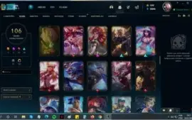 CONTA DE LEAGUE OF LEGENDS!