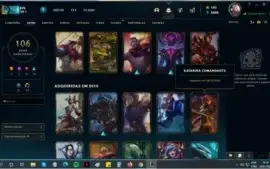 CONTA DE LEAGUE OF LEGENDS!
