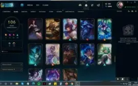 CONTA DE LEAGUE OF LEGENDS!