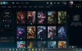 CONTA DE LEAGUE OF LEGENDS!