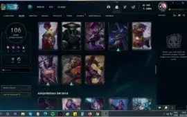 CONTA DE LEAGUE OF LEGENDS!