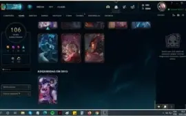 CONTA DE LEAGUE OF LEGENDS!