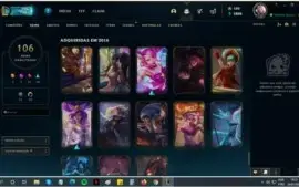 CONTA DE LEAGUE OF LEGENDS!