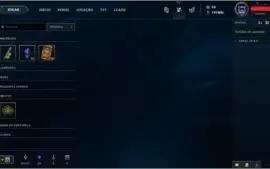 Conta League of Legends - 949 skins, diamante 2 70% winrate