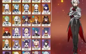 Conta Genshin Impact Arlecchino C1, Furina C1 + BIS, Nahida+