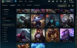 Conta lol MASTER  com 139/153 campeões + 70 skins.