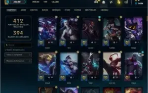 Conta platina 2 FULL SKINS, CHAMPS