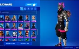conta epic games/fortnite com +100 skin e +70 jogos