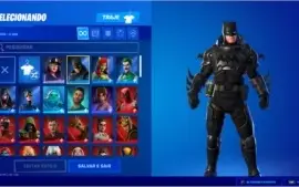 conta epic games/fortnite com +100 skin e +70 jogos