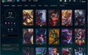Conta lol Platina IV, 109 champs, 73 skins