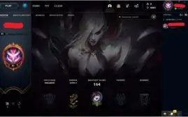 CONTA LOL LEAGUE OF LEGENDS 41 SKINS LEVEL 81
