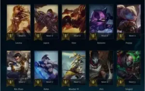 Conta nivel 66, com 39 champs e unranked