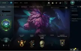 conta lvl 426 gold II 167 skins, prestigio yasuo e lucian