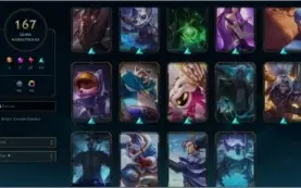 conta lvl 426 gold II 167 skins, prestigio yasuo e lucian