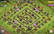 Clash of clans cv 9 quase Full