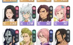 Conta -Meliodas P1+ Daisy P1 + Escanor P1 + Mannie P1