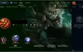 Conta LOL - Level 30 Unranked