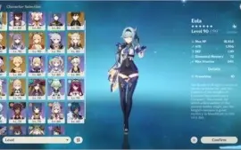 Zhongli, Eula, Yoimyia, armas de passe +++