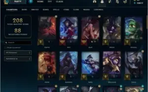 Conta LOL Mestre