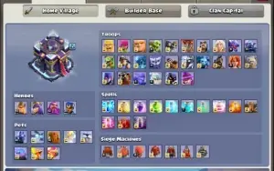Conta Clash of Clans, CV15 (estava full antes da ultima att)