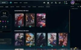 Conta League of Legends Diamante 4 63% WR