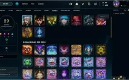 Conta League of Legends Diamante 4 63% WR