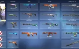 Conta valorant ouro 1 com algumas skins
